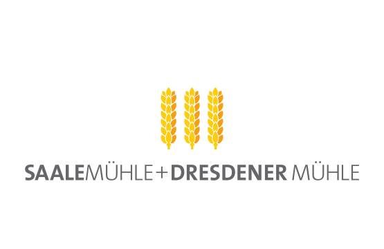 Logo Saalemühle + Dresdener Mühle